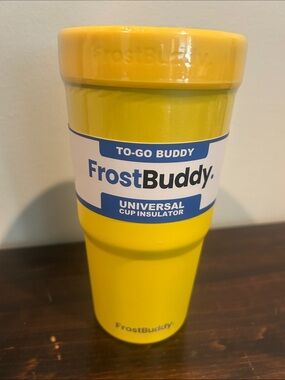 FrostBuddy Universal Cup Insulator - Bright Yellow